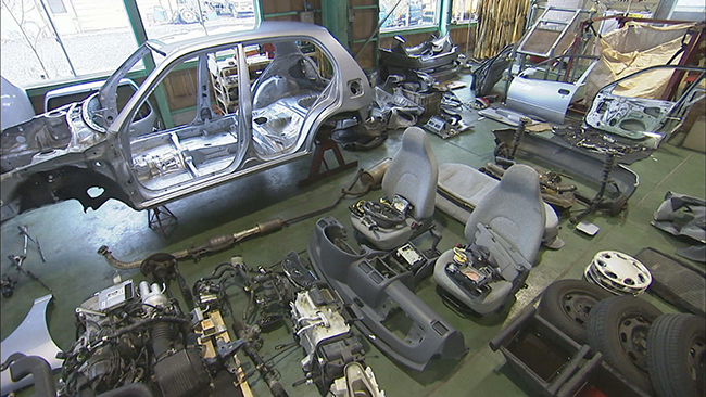 [Program Catalog] The junk car is a gold mine　廃車は宝の山～不況に打ち克つリサイクル業者｜MRO